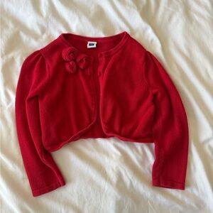 🌶️5 for $20: Janie and Jack red cardigan 2T